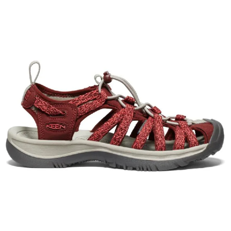 Keen Whisper Cayenne/Fired Brick Sandal (Women's)