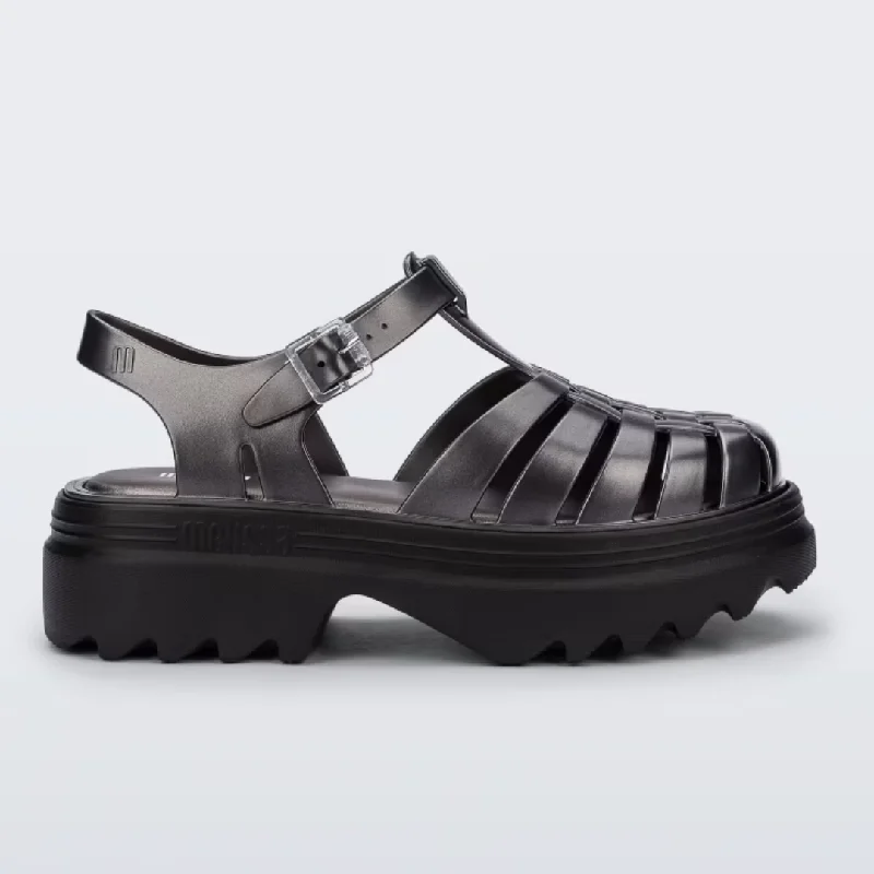 Possession Platform in Black/Silver from Melissa