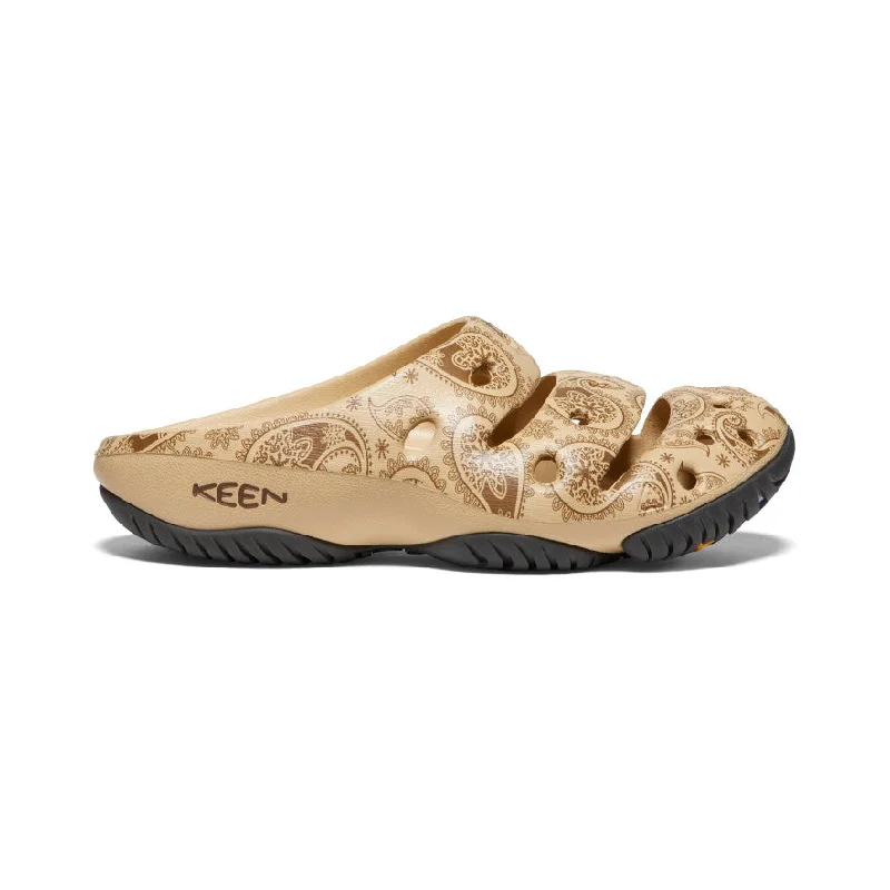 Men's Yogui Arts Clog x T.H.C.  |  Caffe Latte Paisley