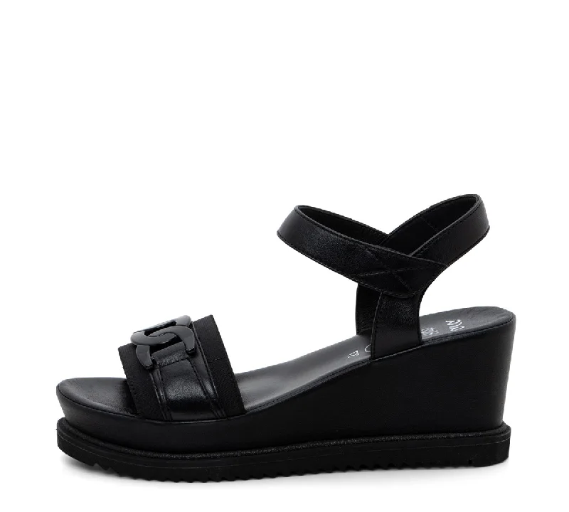 Palmdale Buckle Wedge Sandal