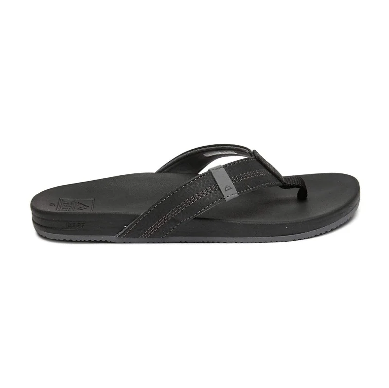 Reef Kid's Cushion Phantom Black Flip Flop GS (Grade School)