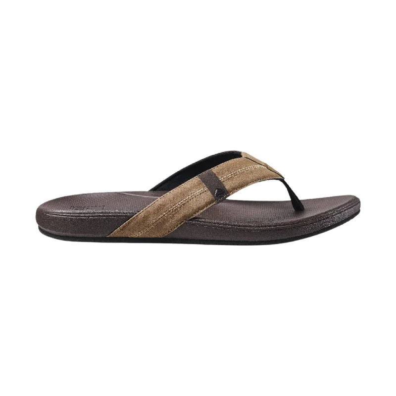 Reef Men's Cushion Phantom 2.0 Flip Flop - Brown Leather